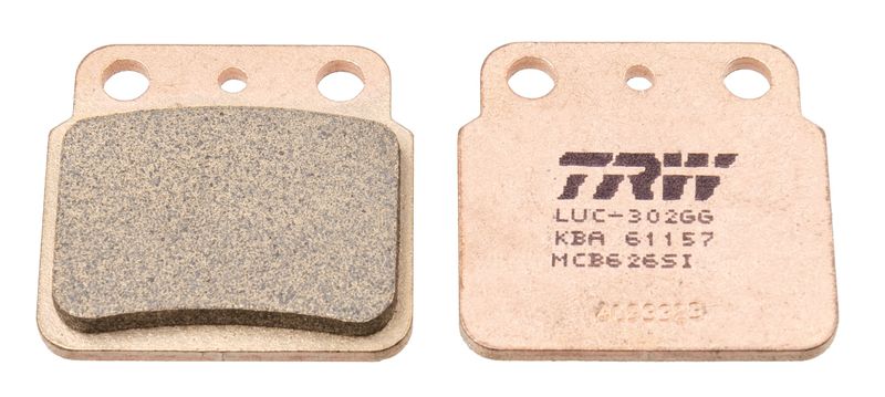 Комплект тормозных колодок, дисковый тормоз TRW MCB626SI