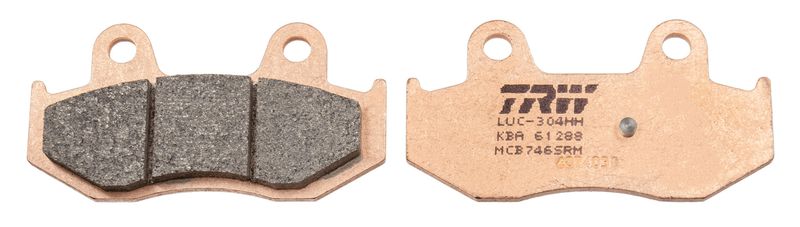 Комплект тормозных колодок, дисковый тормоз TRW MCB746SRM
