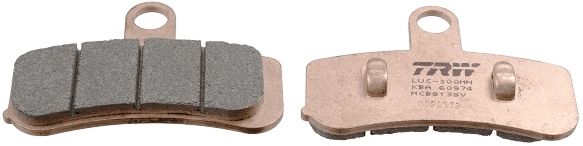 Комплект тормозных колодок, дисковый тормоз TRW MCB813SV