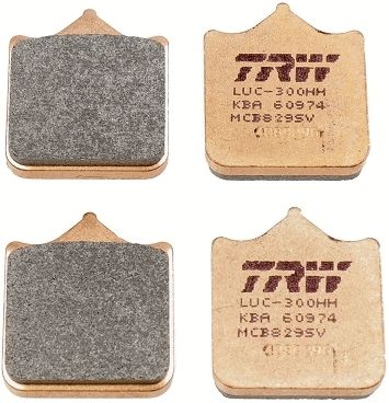Комплект тормозных колодок, дисковый тормоз TRW MCB829SV