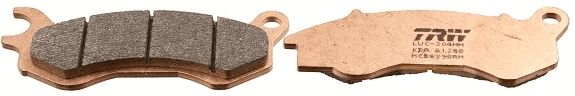 Комплект тормозных колодок, дисковый тормоз TRW MCB833SRM