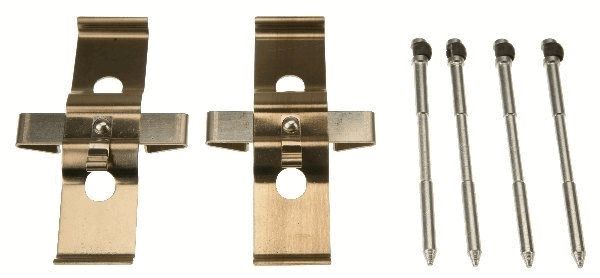 Комплектующие, колодки дискового тормоза TRW PFK633
