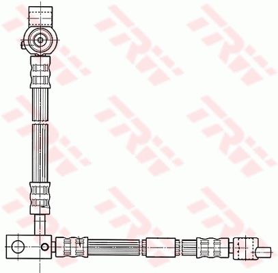 Тормозной шланг TRW PHD541