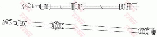 Тормозной шланг TRW PHD991