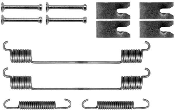 Комплектующие, тормозная колодка TRW SFK351