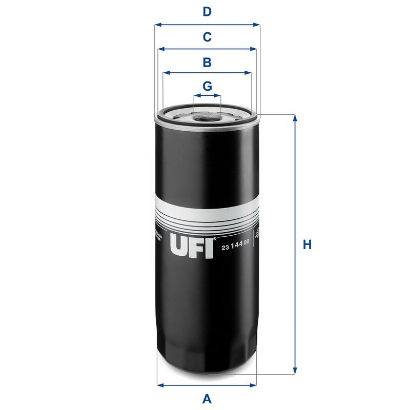 Масляный фильтр UFI 2314400