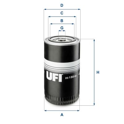 Масляный фильтр UFI 2315600