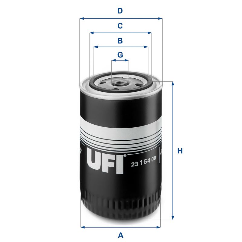 Масляный фильтр UFI 2316400