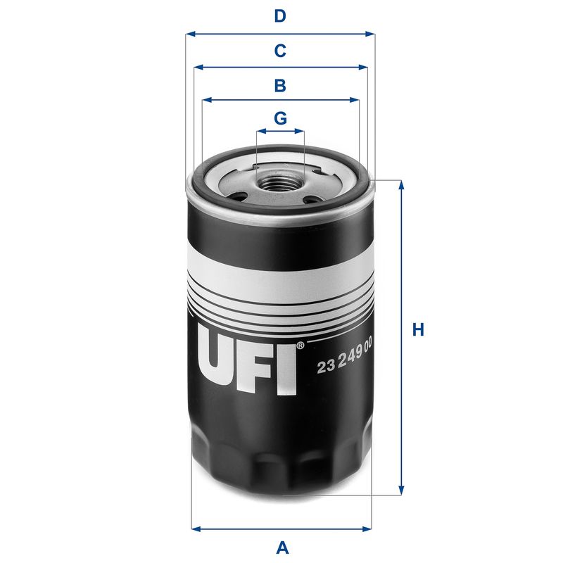 Масляный фильтр UFI 2324900