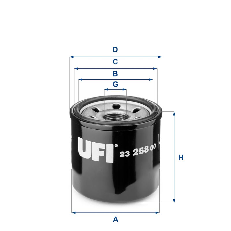 Масляный фильтр UFI 2325800