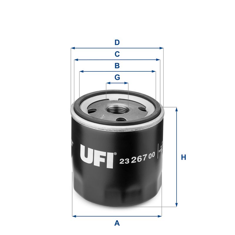 Масляный фильтр UFI 2326700