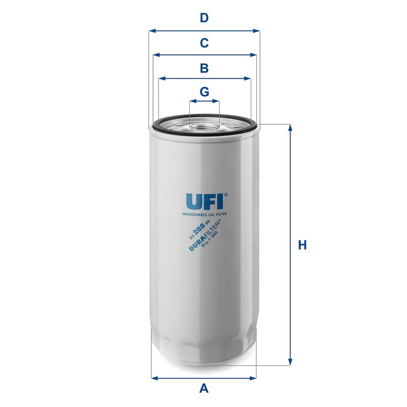 Масляный фильтр UFI 2328800