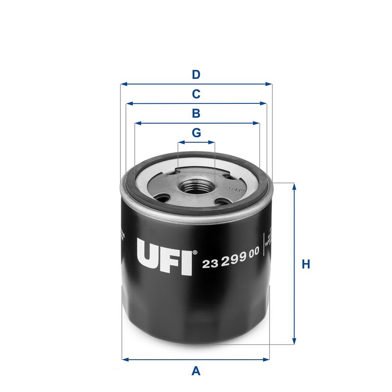 Масляный фильтр UFI 2329900