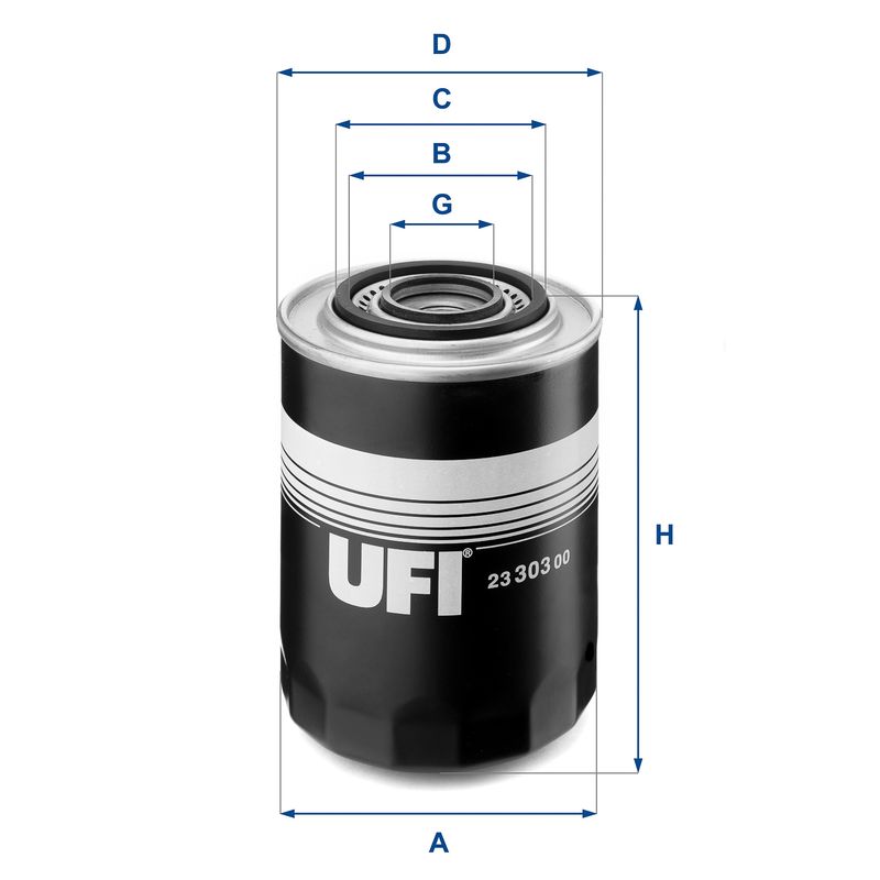 Масляный фильтр UFI 2330300