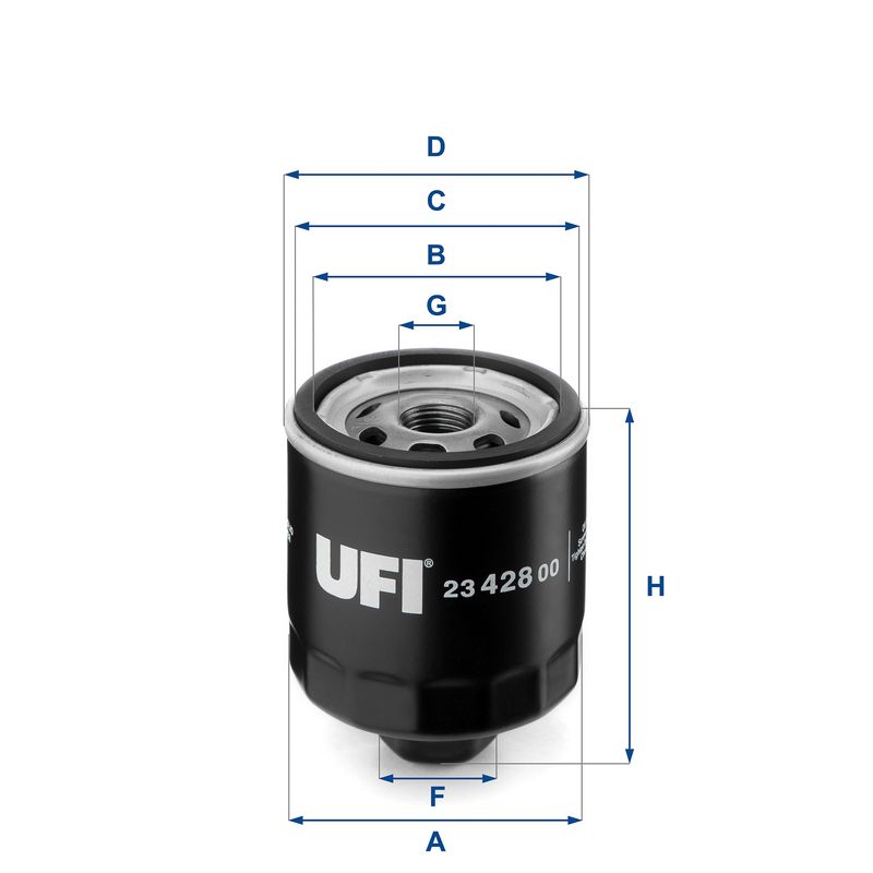 Масляный фильтр UFI 2342800