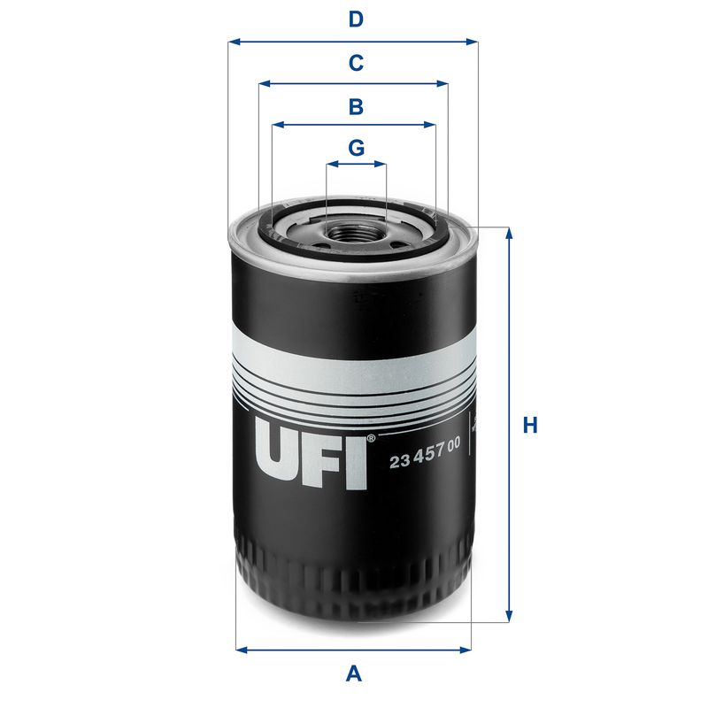Масляный фильтр UFI 2345700