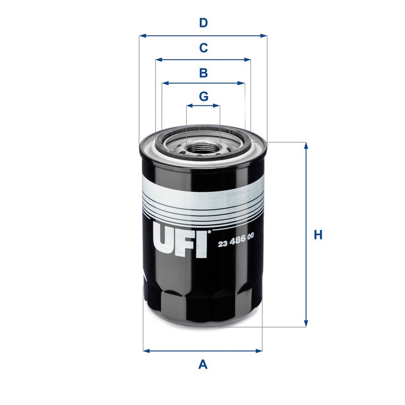 Масляный фильтр UFI 2348600