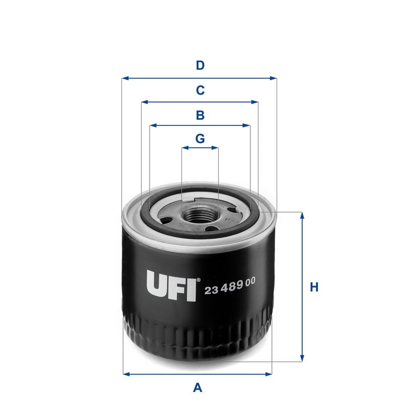 Масляный фильтр UFI 2348900