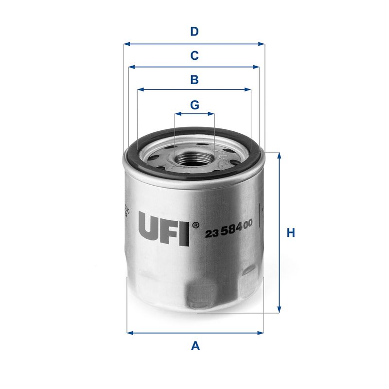 Масляный фильтр UFI 2358400