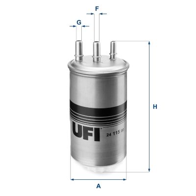 Топливный фильтр UFI 2411500