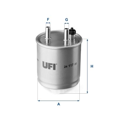 Топливный фильтр UFI 2411700