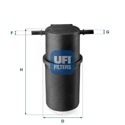 Топливный фильтр UFI 2414400