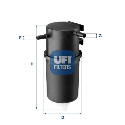 Топливный фильтр UFI 2414500