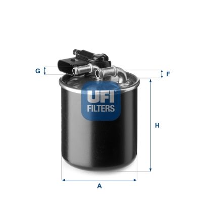 Топливный фильтр UFI 2414800
