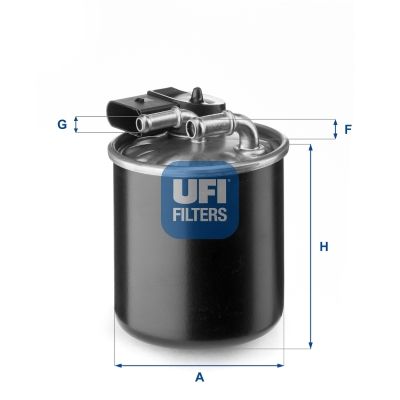 Топливный фильтр UFI 2415000