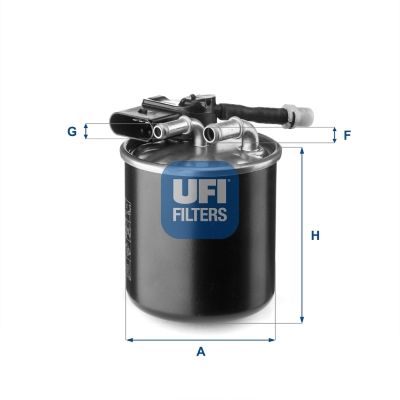 Топливный фильтр UFI 2415100