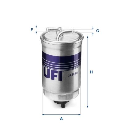 Топливный фильтр UFI 2436500