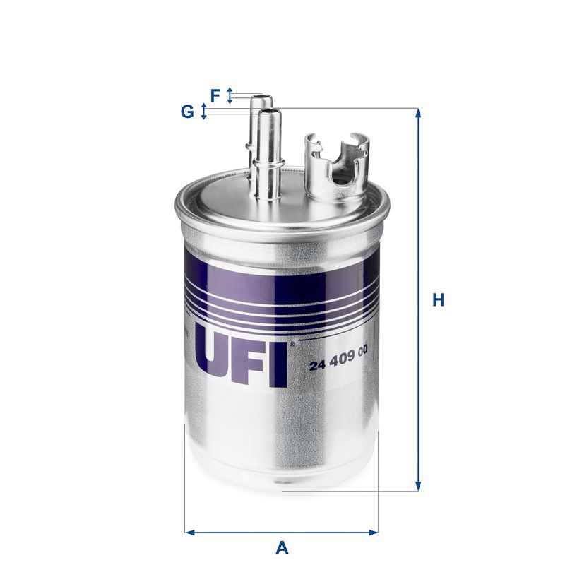 Топливный фильтр UFI 2440900