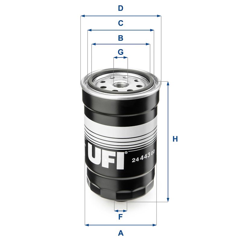 Топливный фильтр UFI 2444300