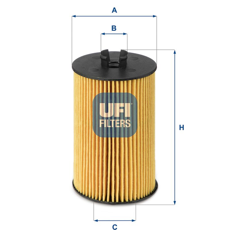 Масляный фильтр UFI 2501200