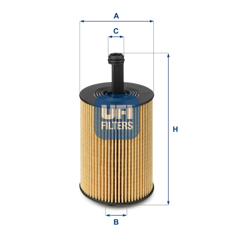 Масляный фильтр UFI 2502300