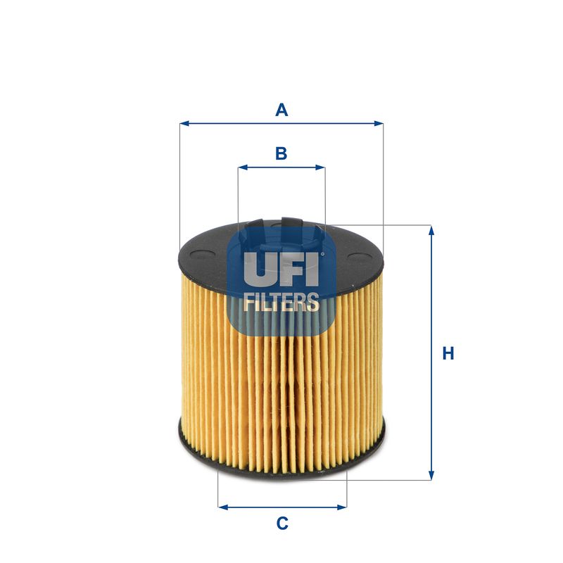 Масляный фильтр UFI 2504700