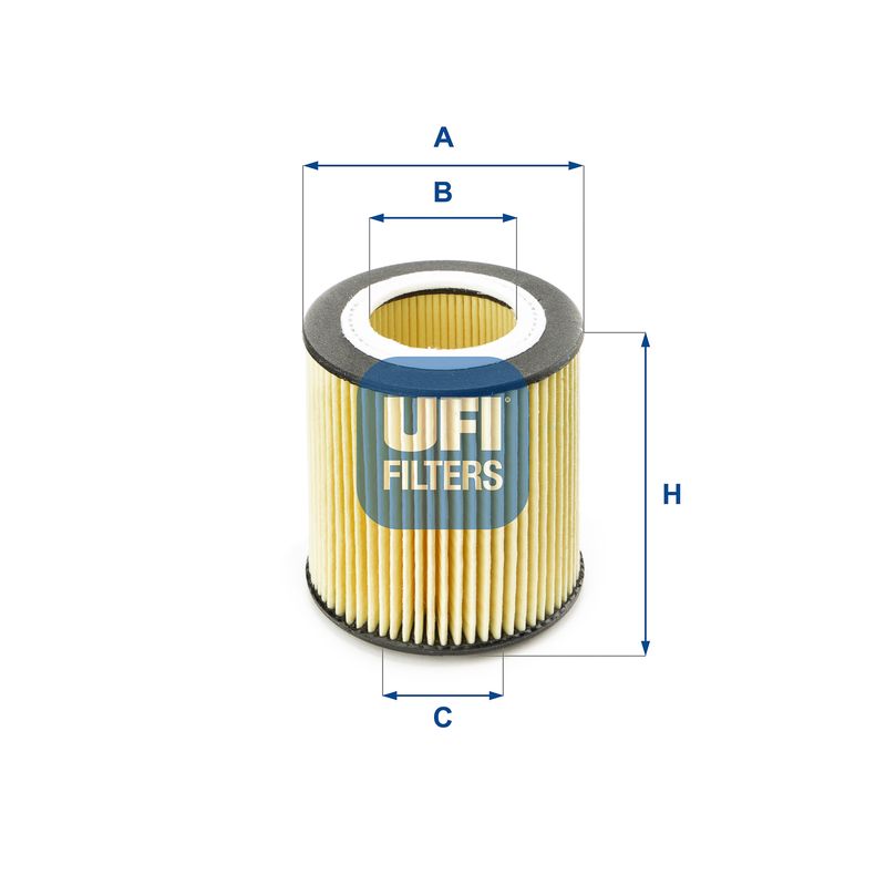Масляный фильтр UFI 2505800