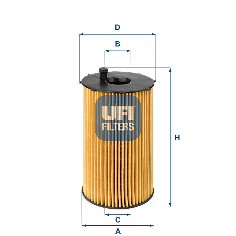 Масляный фильтр UFI 2506600
