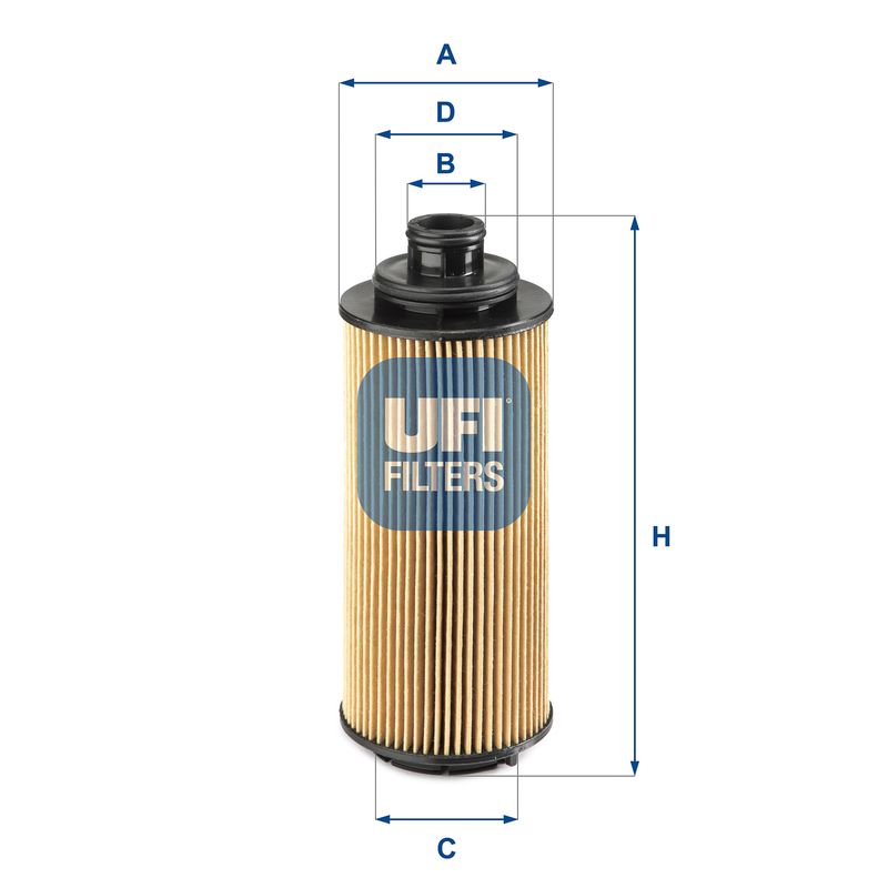 Гидрофильтр, автоматическая коробка передач UFI 2508200