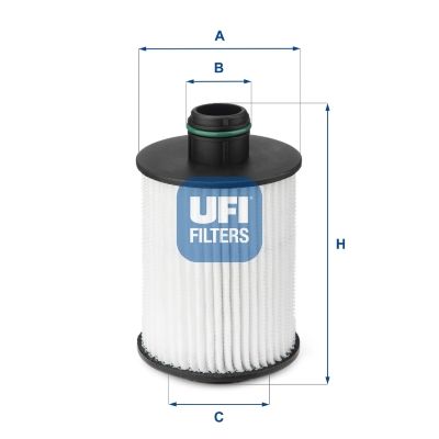 Масляный фильтр UFI 2509300