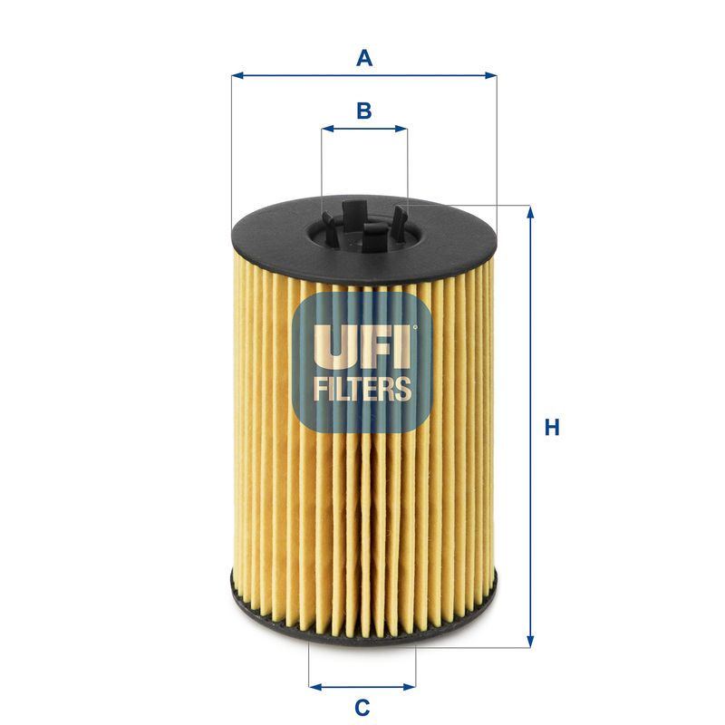 Масляный фильтр UFI 2514400