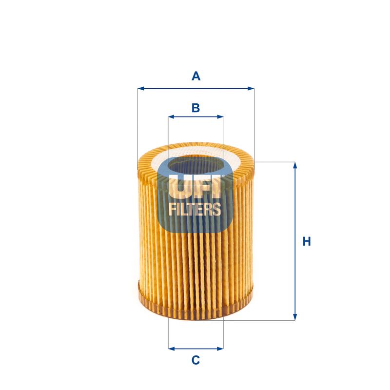 Масляный фильтр UFI 2516400