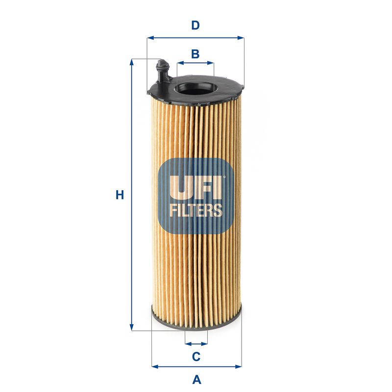 Масляный фильтр UFI 2516800