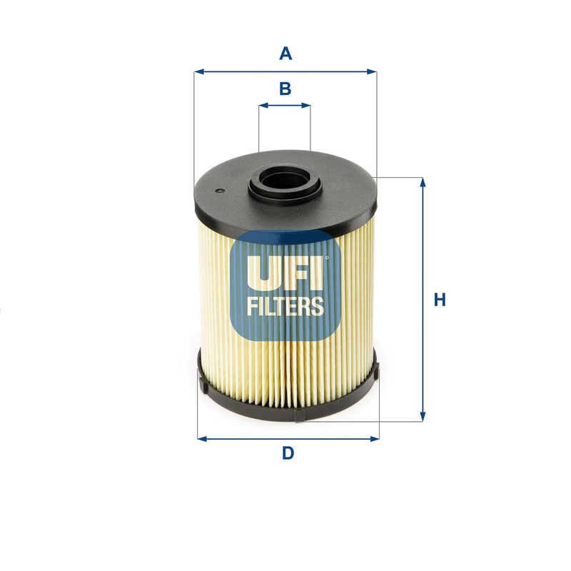 Топливный фильтр UFI 2600600