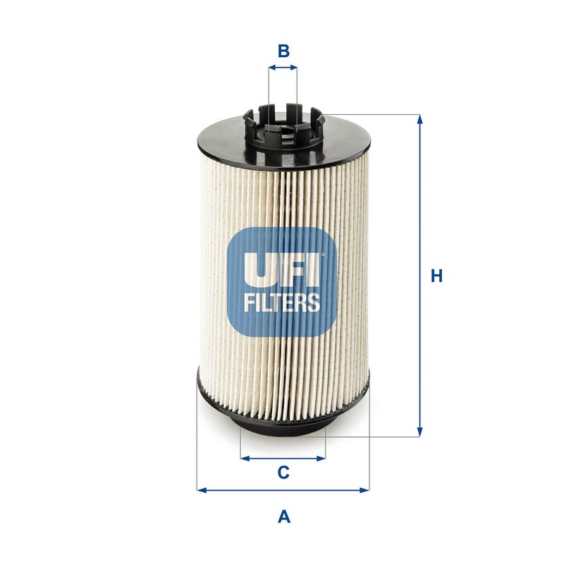 Топливный фильтр UFI 2601100