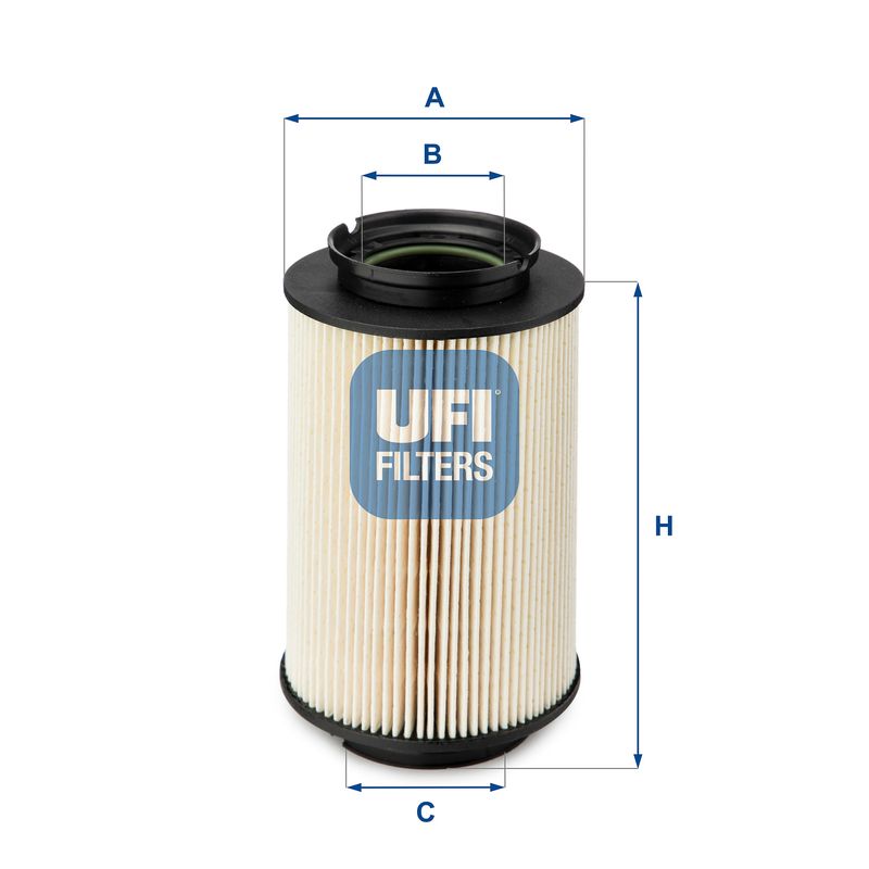 Топливный фильтр UFI 2601400