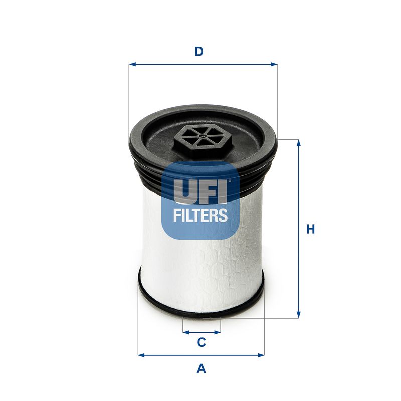 Топливный фильтр UFI 2601901