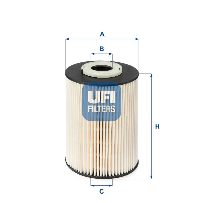 Топливный фильтр UFI 2602000