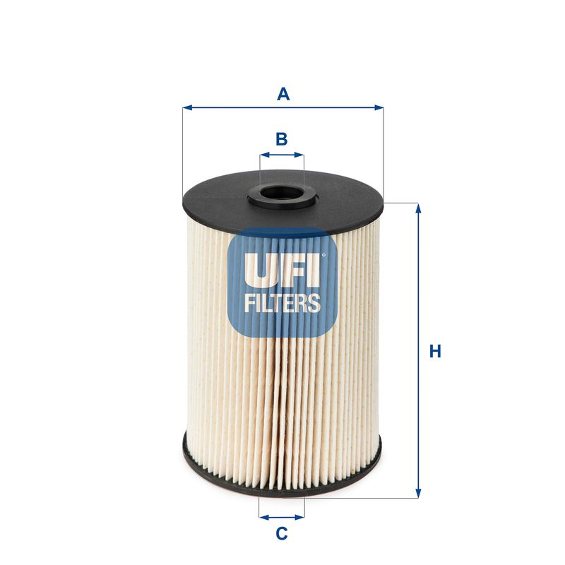 Топливный фильтр UFI 2602100