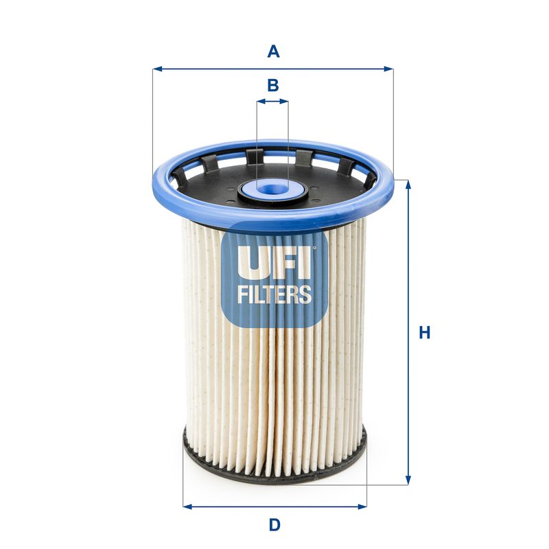 Топливный фильтр UFI 2602500